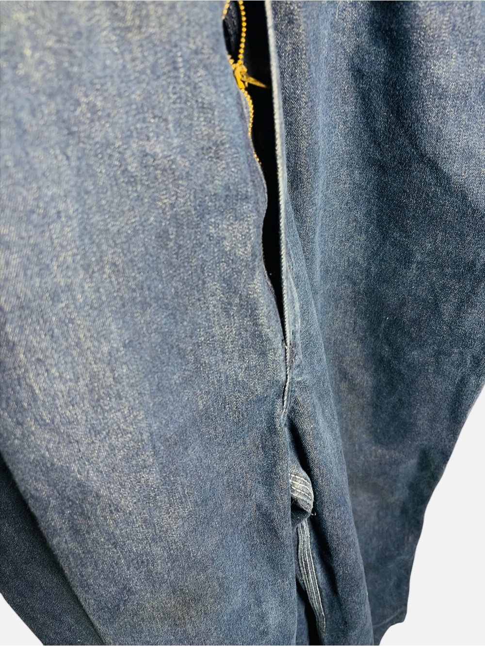 Roebucks Bib Overalls Mens  Blue Denim Carpenter Workwear